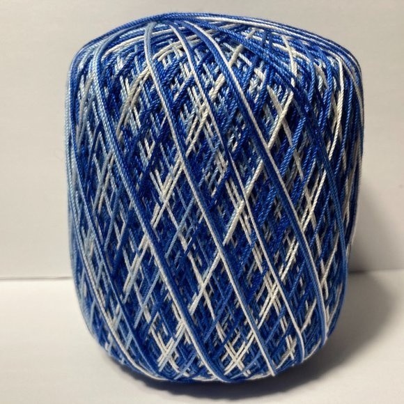 4 Aunt Lydia's Crochet Thread Shades of Blue - Picture 2 of 8